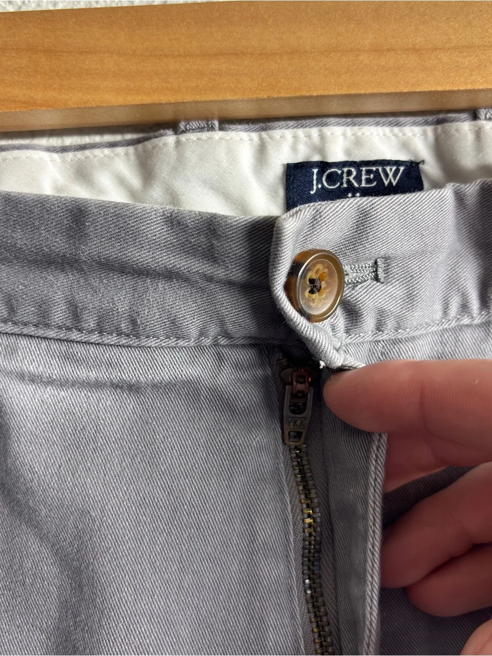 J. Crew Men's Gray Chinos